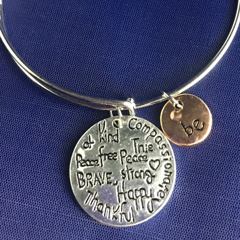 “Be” Reminder Bangle - Picture 6 of 7